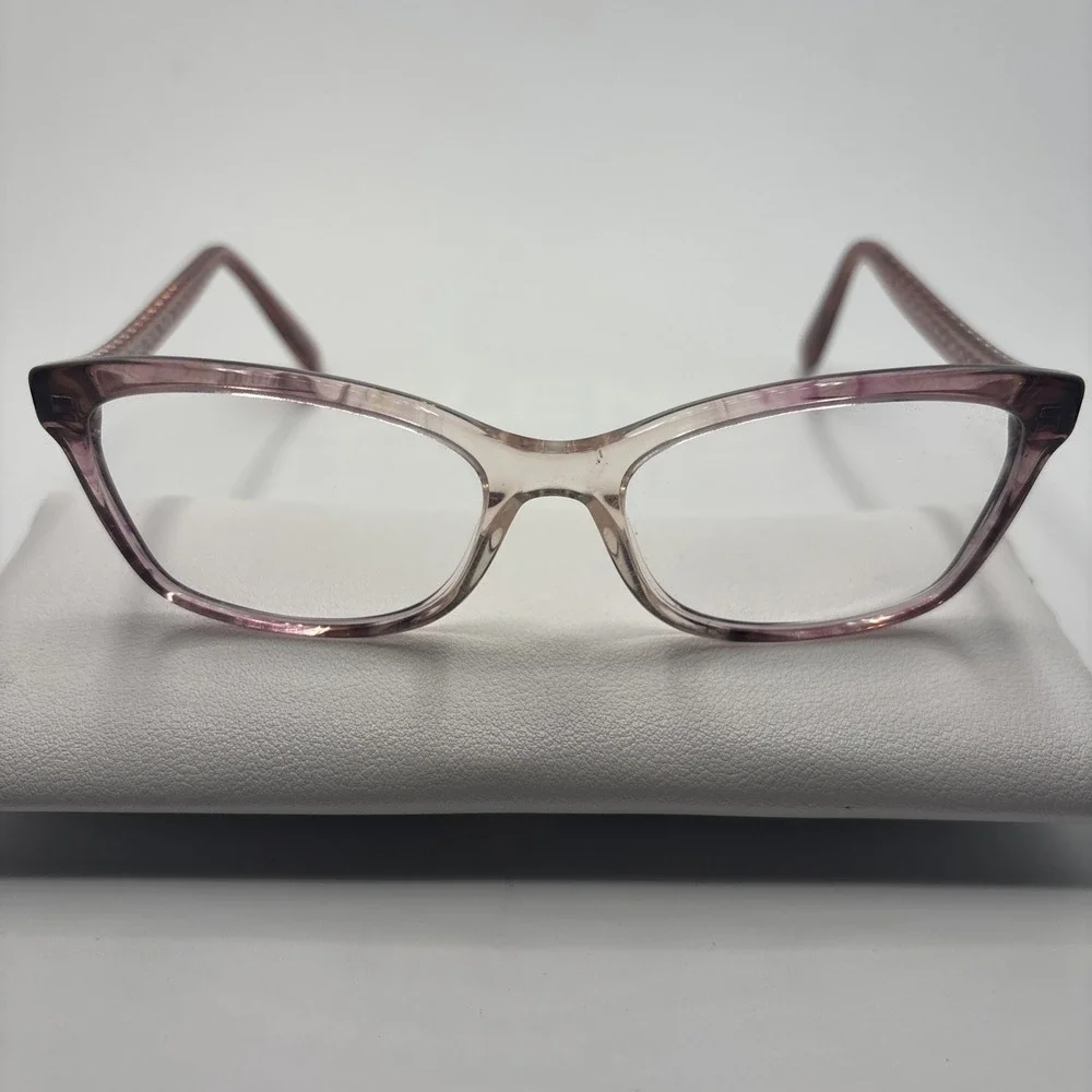COACH HC6181 5656 TRANSPARENT PINK OMBRE EYEGLASSES FRAME 54-17-140mm #D106